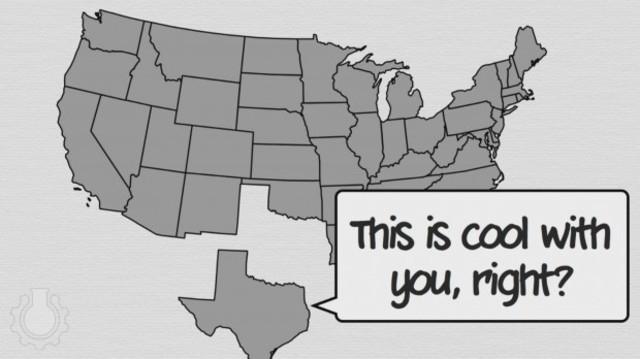 Texas Secedes from Union