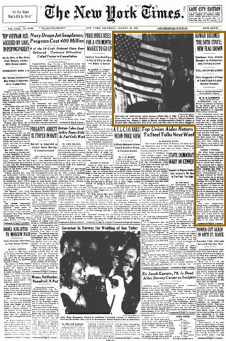 Hawaii becomes a US territory