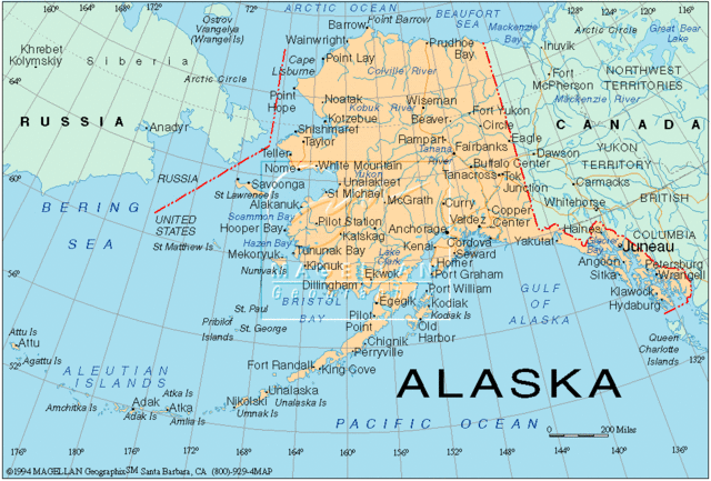 Alaskan Border Established