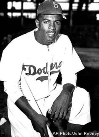 Jackie Robinson dies