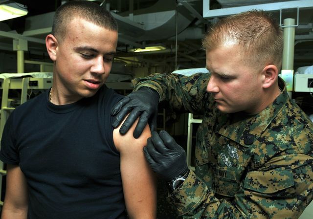 Smallpox Vaccination after 911