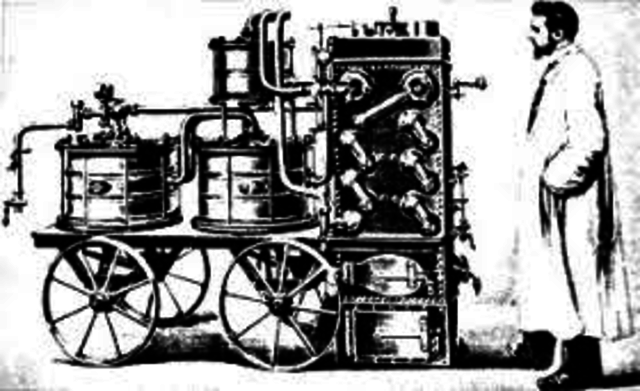 Se contruye la Maquina de vapor.