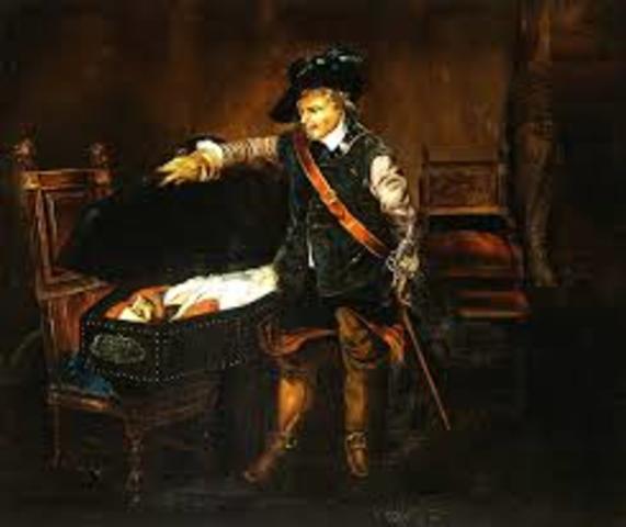 MORTE DI OLIVER CROMWELL