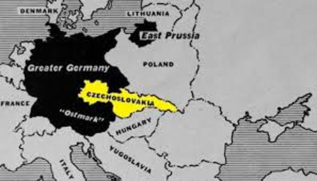 Germany seizes Czechoslovakia
