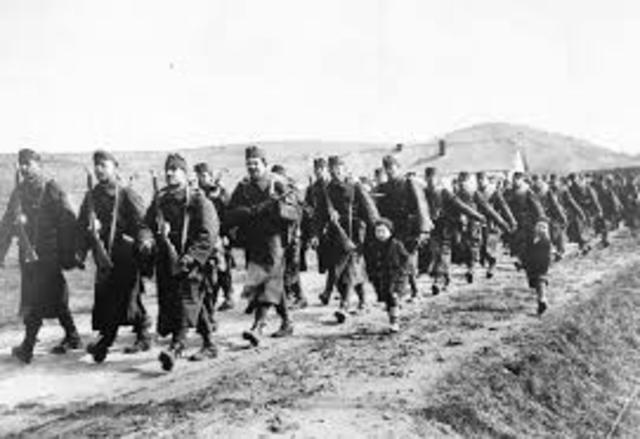 Germany takes Czechoslovakia