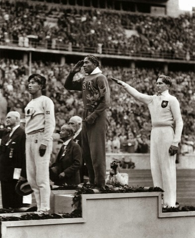 Jesse Owens Wins Four Gold Medals At Olympics In Germany