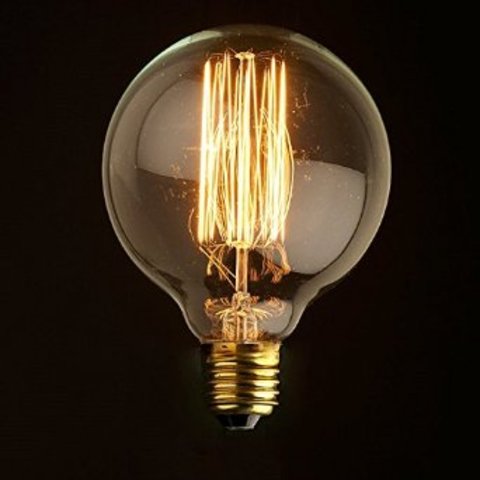 La lámpara incandescente