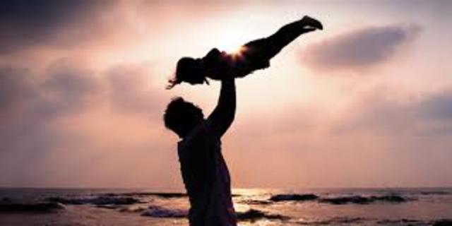 Got close to my real father again