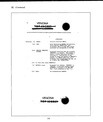 Venona Papers
