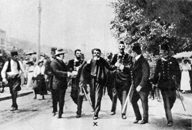 Gavrilo Princip is arrested