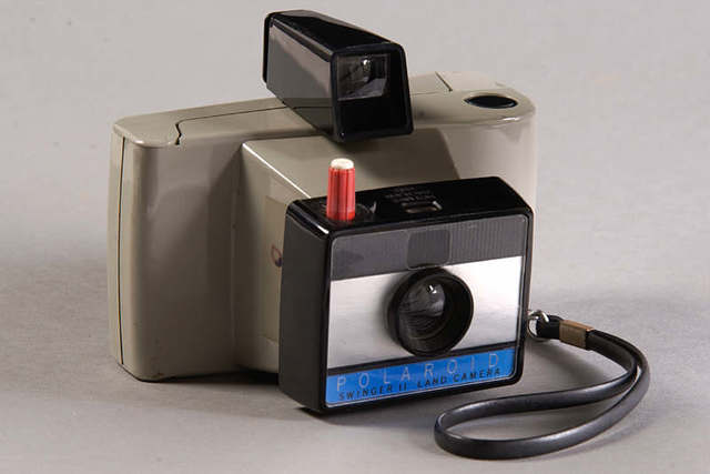 Polaroid camera appeared