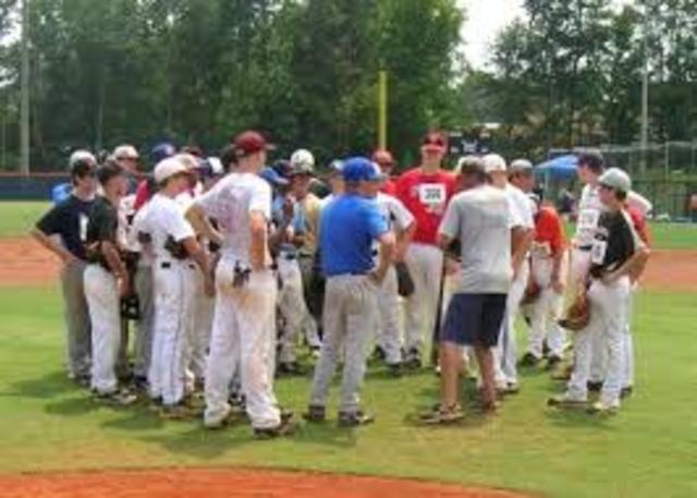 First of many Baseball Try Outs
