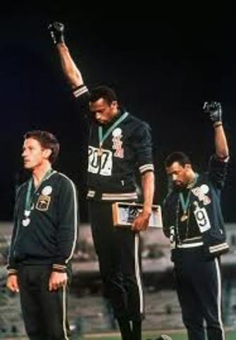 black power salute olympics
