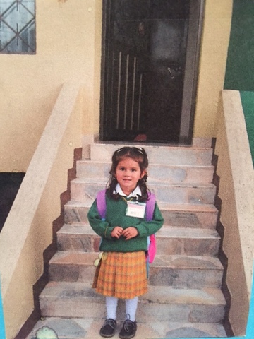 Primer día de  colegio