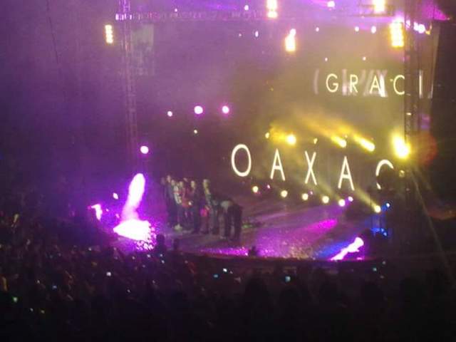 Asistí al Primer concierto de Camila