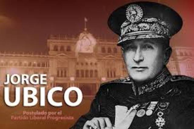 Gral. JORGE UBICO