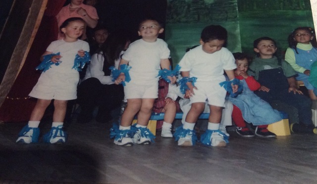 se está creciendo la niña