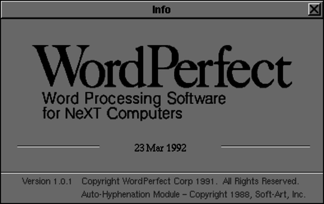 WordPerfect