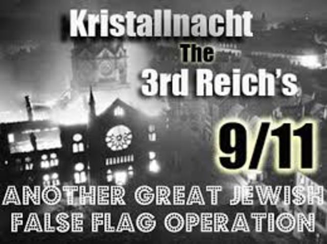 Kristallnacht- hitler destroys jewish neighbors