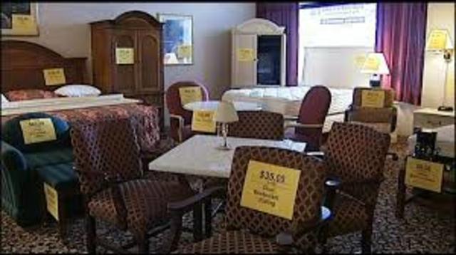 ....and in with the new......