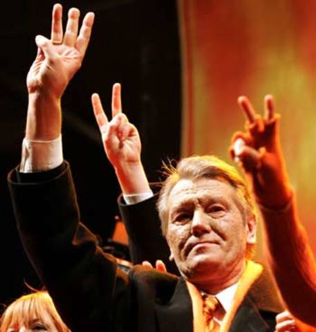 Yushchenko Wins presidency