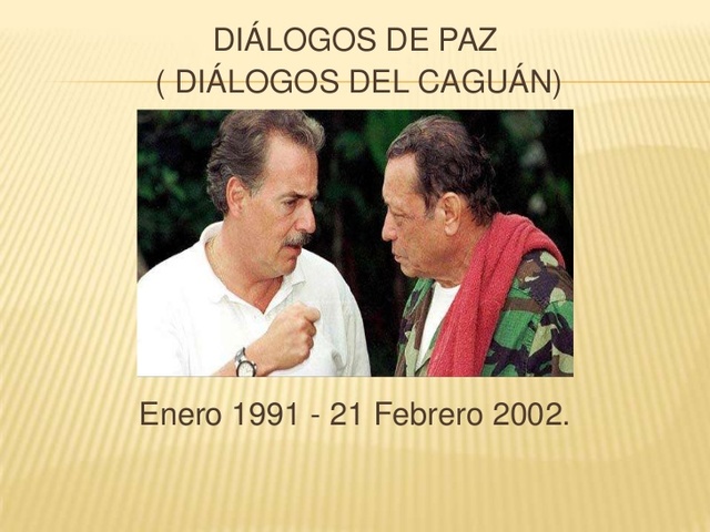 Fin de los dialogos de paz