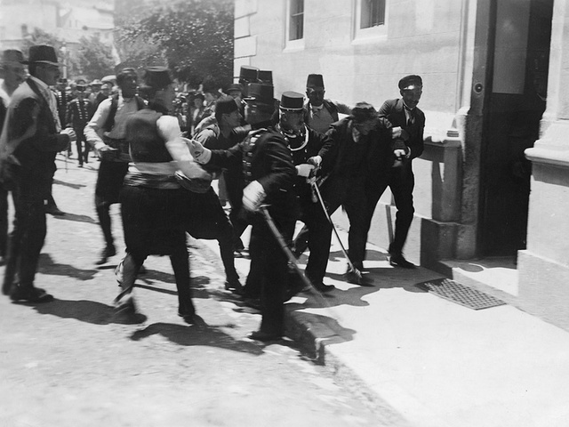 Gavrilo Princip is arrested