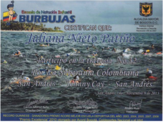 Continuación travesía San Andrés