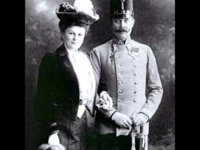 Archduke and Archduchess visit Sarajevo