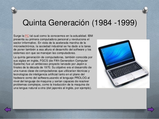 Quinta Generación