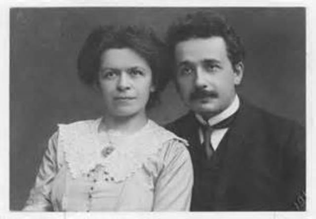Einstein and Maric get Divorce