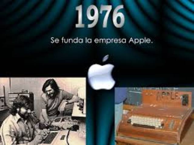 Creación de la compañia APPLE