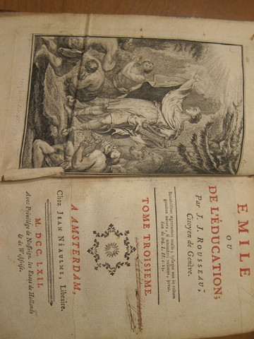 Émile ou de l´éducation por Rousseau