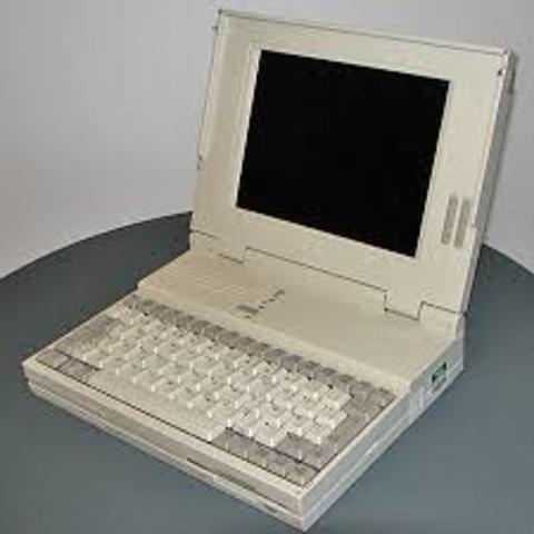 La computadora portatil.