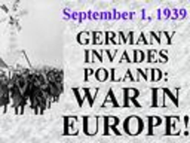 WWII Begins