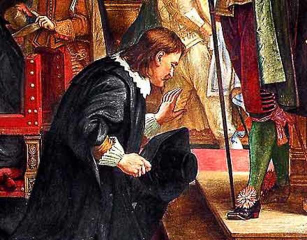 Charles I surrenders to the Scots