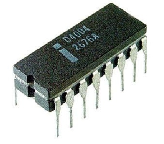 Intel lanzó el primer Microprocesador, el 4004.