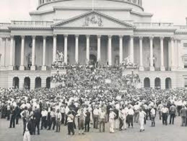 Hoover Disbands the Bonus Army