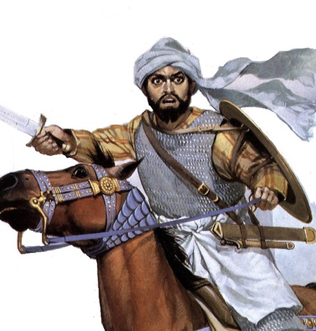 Early Islamic military campaign into Byzantine territory