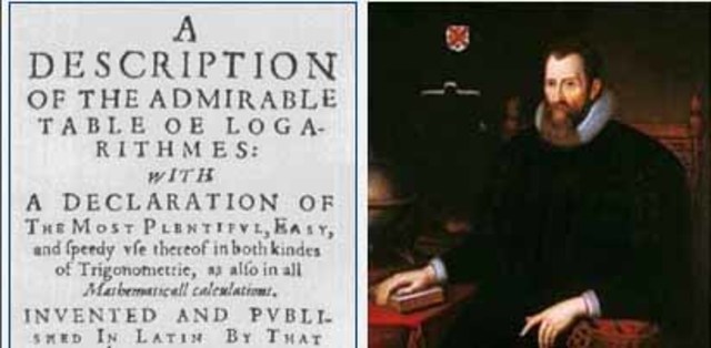 Logaritmos de Napier 1614 dc