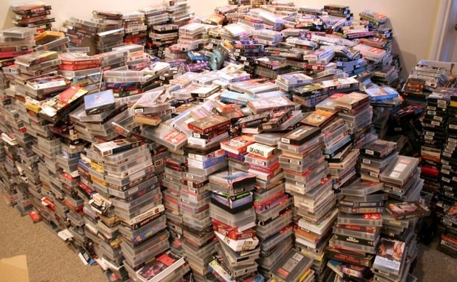Movies became easier to come by because of the VHS