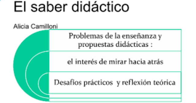 Concepto Didactica de Alicia Camilloni