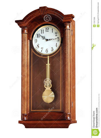 EDAD MEDIA: reloj de péndulo