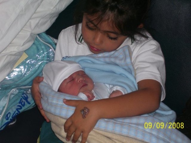 Nacimiento de mi hermano