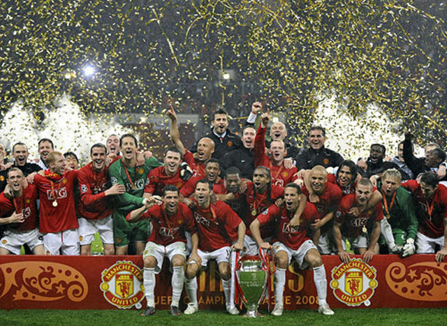 Man utd beat chelsea in champions league final