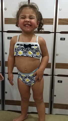 Mi hermana Luciana nació