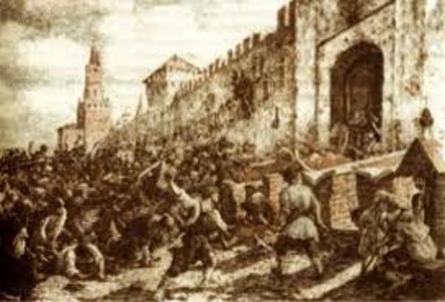 nik riots (rebellion) took place