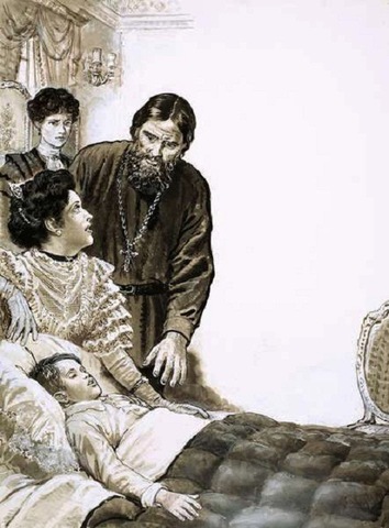 Rasputin Gains Favour of the Tsar