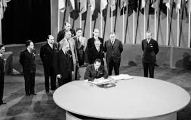 United Nations Charter is Signed
