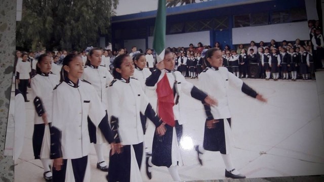 seleccionada para la escolta